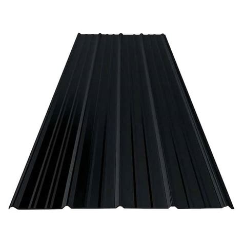 black metal roofing sheets|12' black metal roof panels.